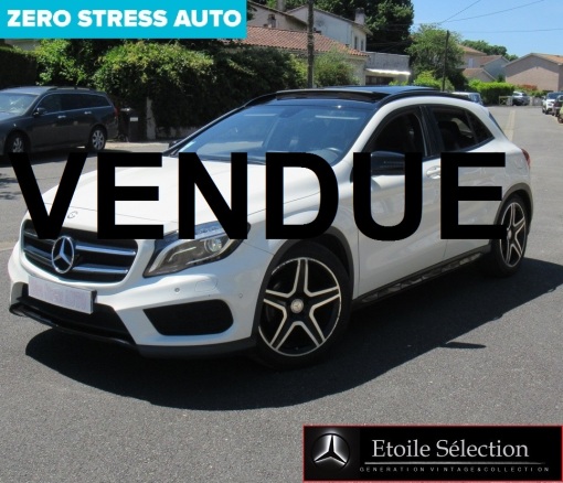 Mercedes Classe GLA 200 Cdi Fascination W156 BV A 7G 200d Pack AMG by Zerostressauto & Etoile_Selection Bordeaux